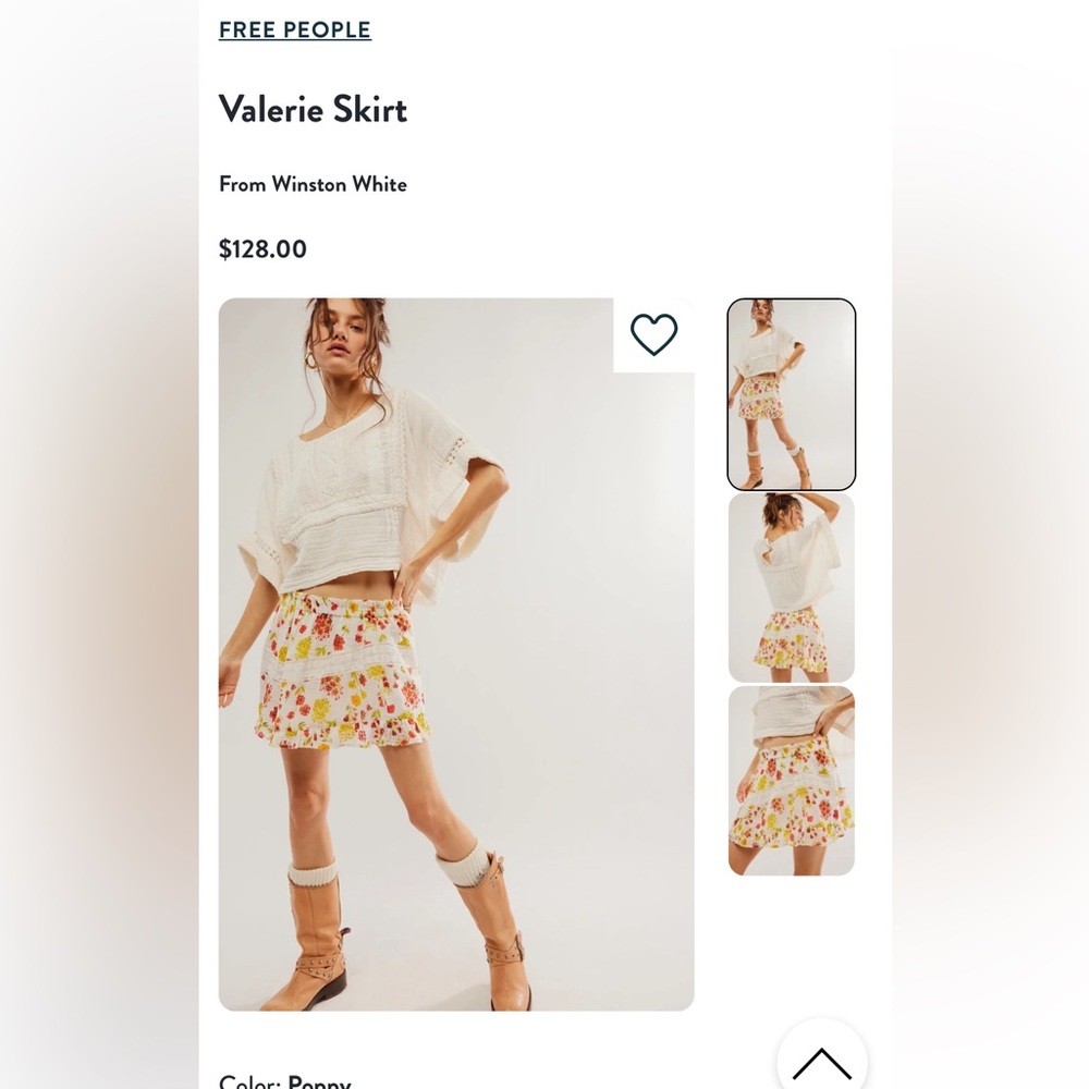 Free People Valerie Skirt